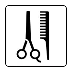 Ja104 Barber Beauty Salon SVG Icon